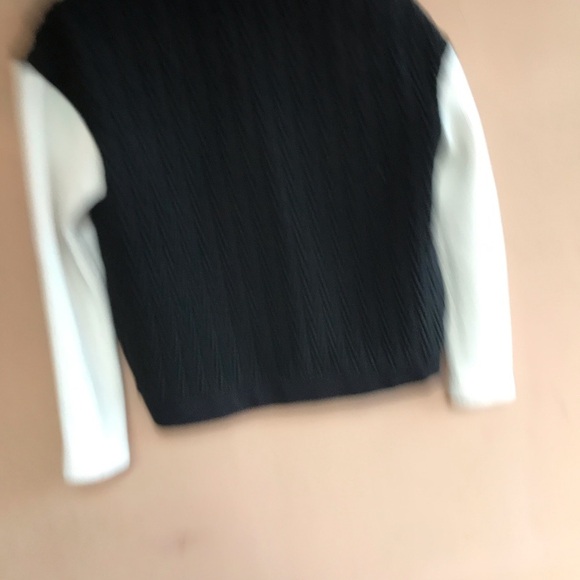 Tibi / bomber knit jacket varsity patchwork cable - Picture 9 of 9